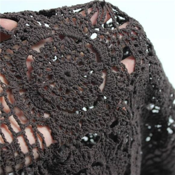 Cotton Handmade Crochet Lace Table Runner Rectangle Coffee Table Dresser Decor - Picture 3 of 6